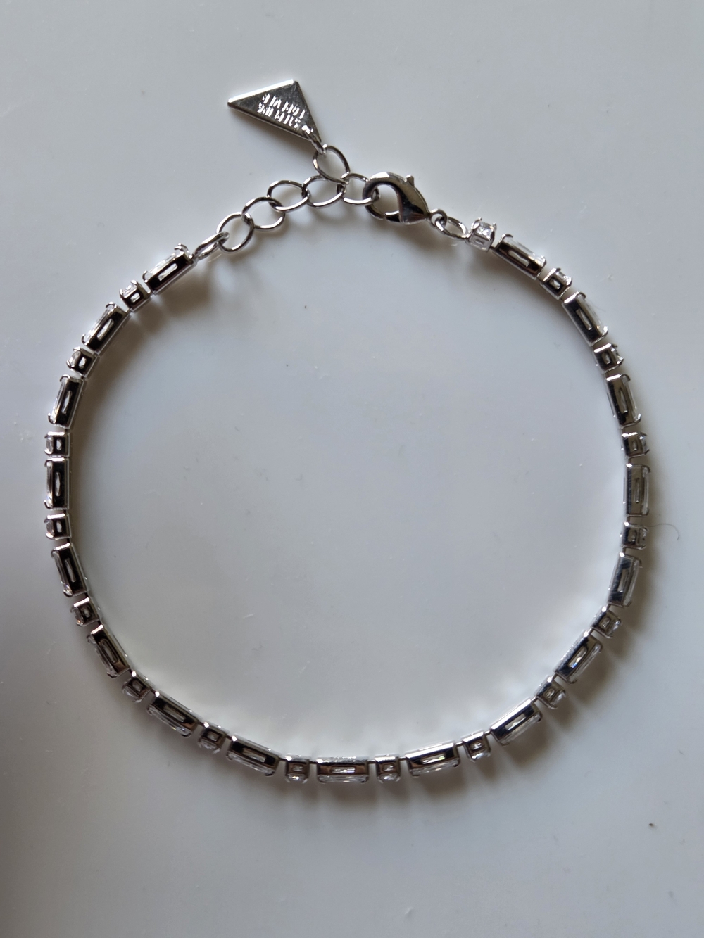 Sterling /Silver Box-Link Bracelet for Women